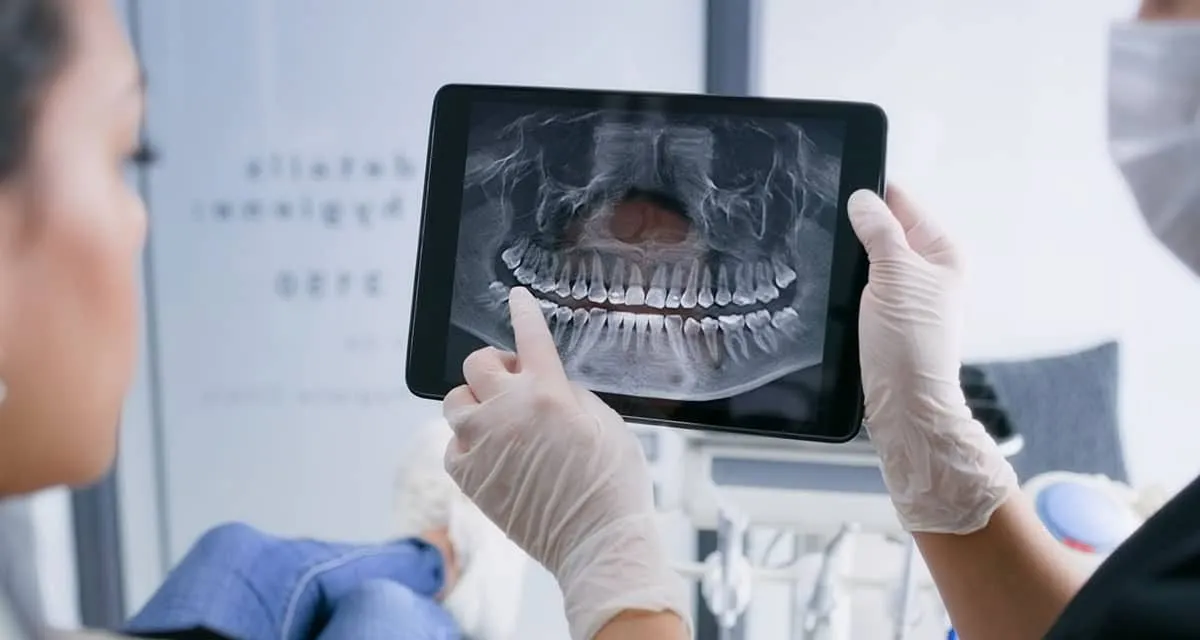 Dental X-ray and examination