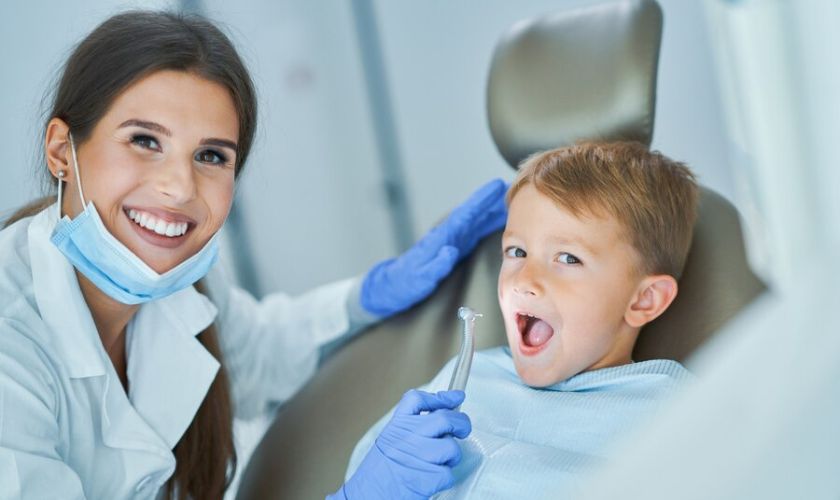 Pediatric dental consultation